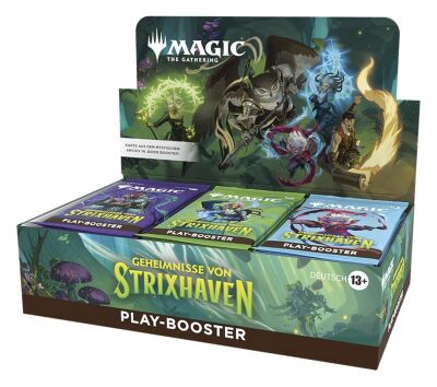 Geheimnisse von Strixhaven: Play Booster Display (Deutsch)