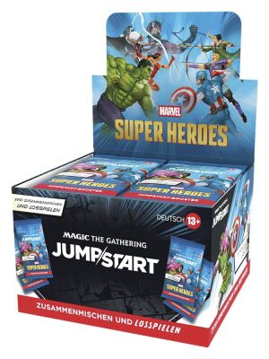Marvel Super Heroes: Jumpstart Booster Display (Deutsch)