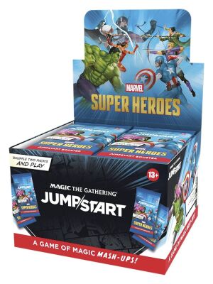 Marvel Super Heroes: Jumpstart Booster Display (Englisch)