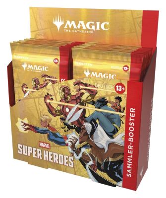 Marvel Super Heroes: Sammler Booster Display (Deutsch)
