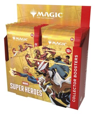 Marvel Super Heroes: Collector Booster Display (Englisch)