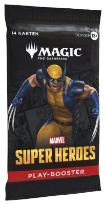 Marvel Super Heroes: Play Booster Display (Deutsch)