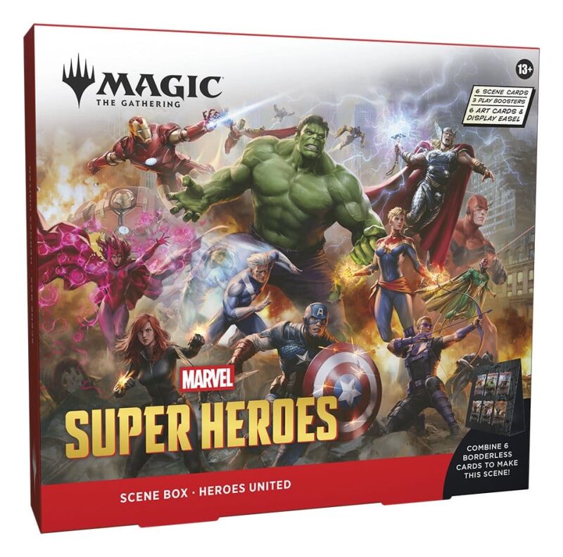 Marvel Super Heroes: Scene Box Heroes United (Englisch)
