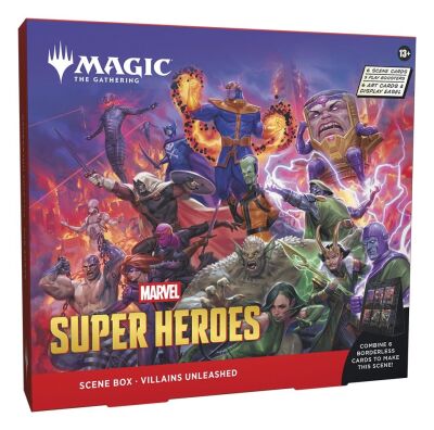 Marvel Super Heroes: Scene Box Villains Unleashed (Englisch)