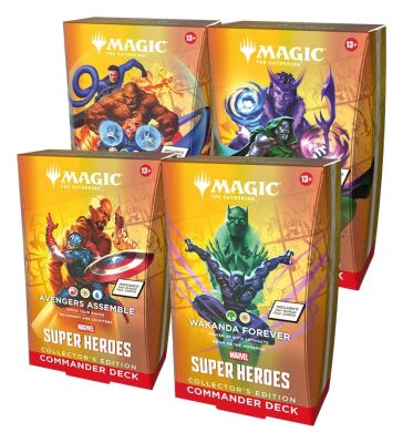 Marvel Super Heroes: Collector Commander Deck Display...