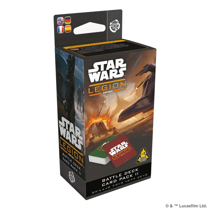 Star Wars: Legion – Battle Deck Card Pack II Verpackung
