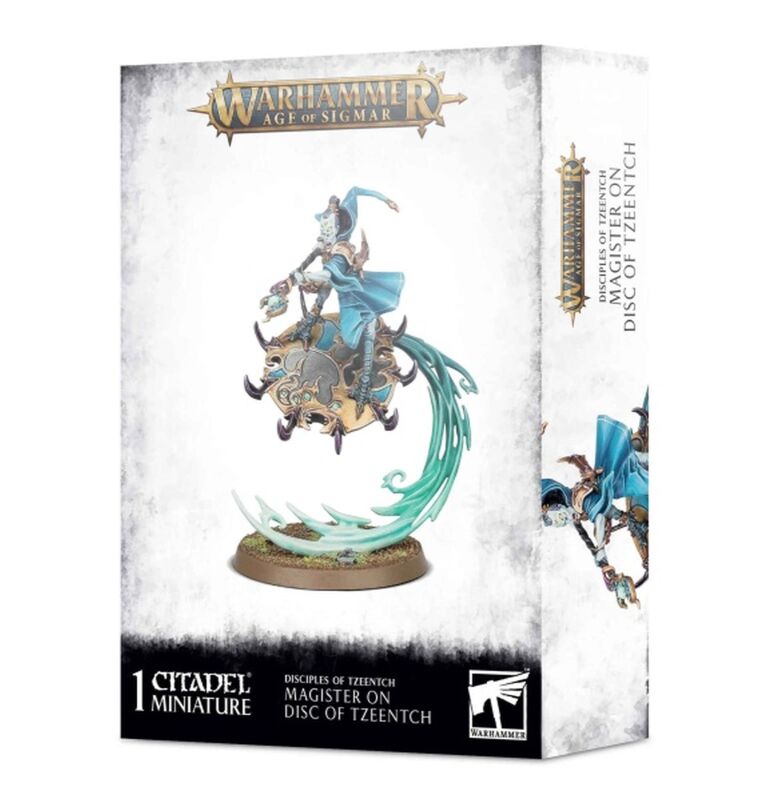 Magister auf Flugdämon des Tzeentch