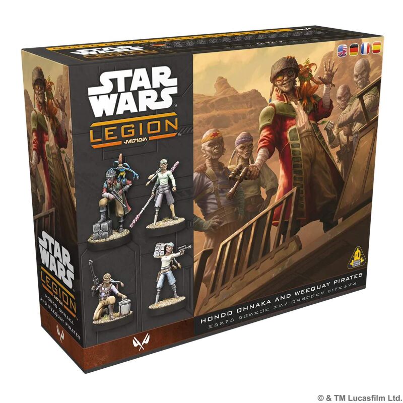 Star Wars: Legion – Hondo Ohnaka and Weequay Pirates Verpackung