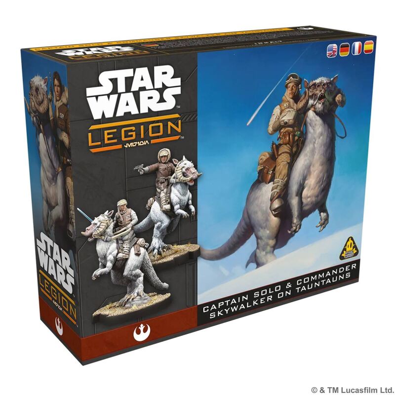Star Wars: Legion – Captain Solo & Commander Skywalker on Tauntauns Verpackung