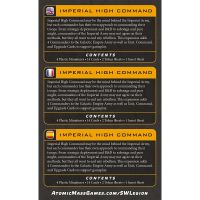 Star Wars: Legion &ndash; Imperial High Command R&uuml;ckseite