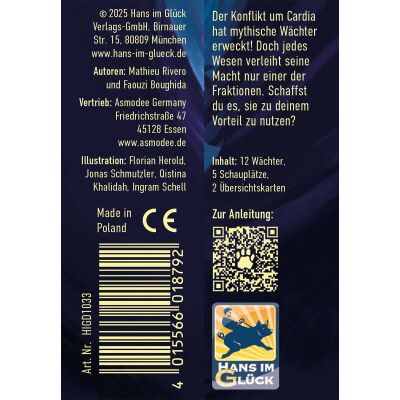 Duell um Cardia &ndash; W&auml;chter der Wildnis R&uuml;ckseite