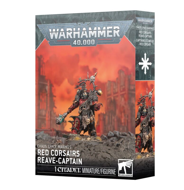 Raub Captain der Roten Korsaren