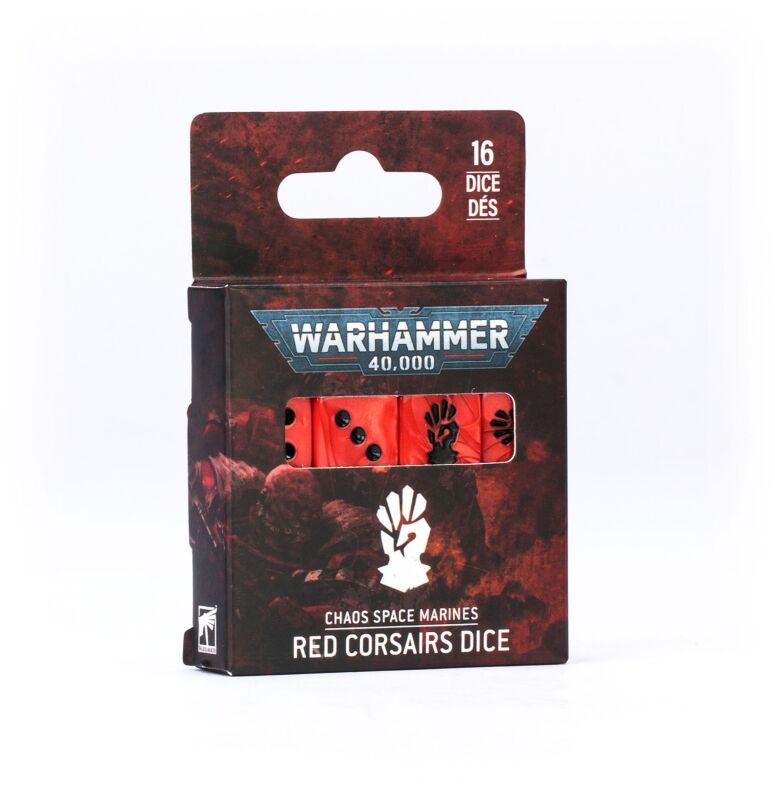 Red Corsairs Würfelset