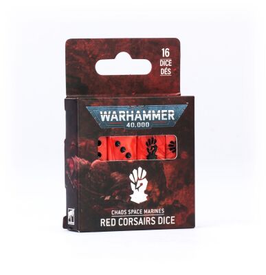 Red Corsairs Würfelset