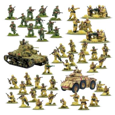 Lions of the Folgore - Italian Paracadutisti Starter Army Inhalt