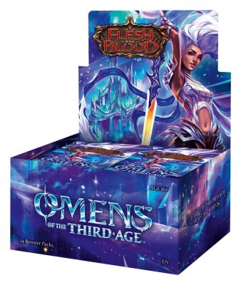 Flesh &amp; Blood: Omens of the Third Age Booster Display (Englisch)