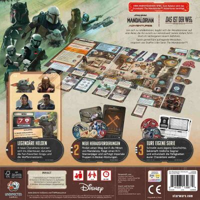 The Mandalorian&trade;: Adventures &ndash; Das ist der Weg R&uuml;ckseite