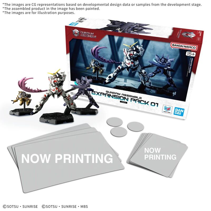 Gundam Assemble Expansion Pack 01 Inhalt