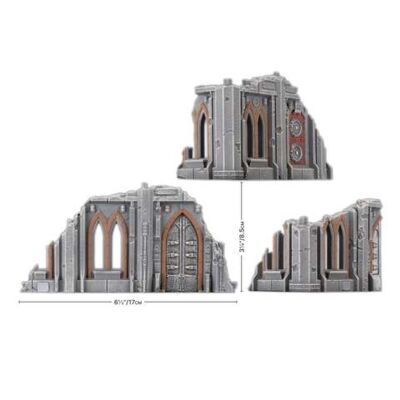 Gothic Sector: Castograd Hab Block Small Ruins Minis