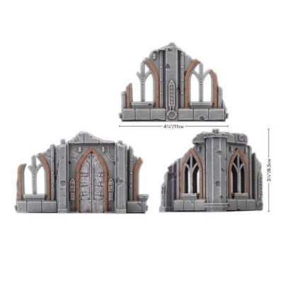 Gothic Sector: Castograd Warehouse Small Ruins Minis