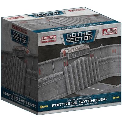 Mundus Imperialis Fortress: Gatehouse (Epic Scale)