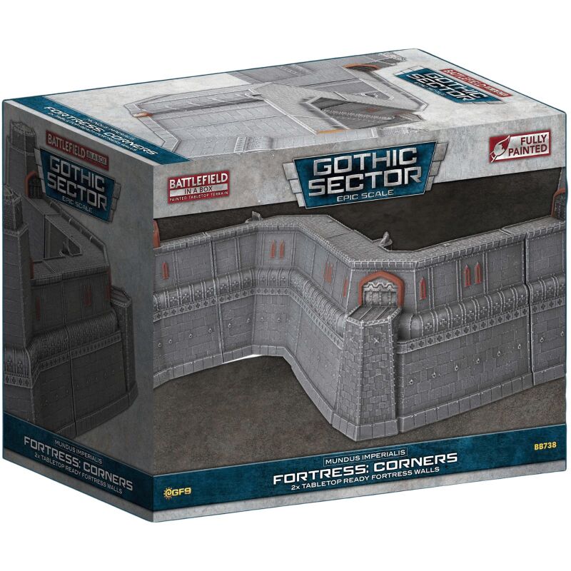 Mundus Imperialis Fortress: Corner (Epic Scale)