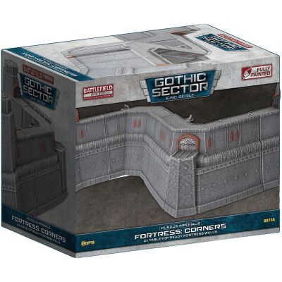 Mundus Imperialis Fortress: Corner (Epic Scale)