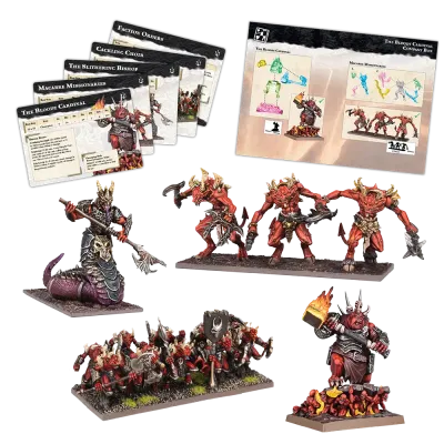 KoW Champions: The Bloody Cardinal Company Box Inhalt