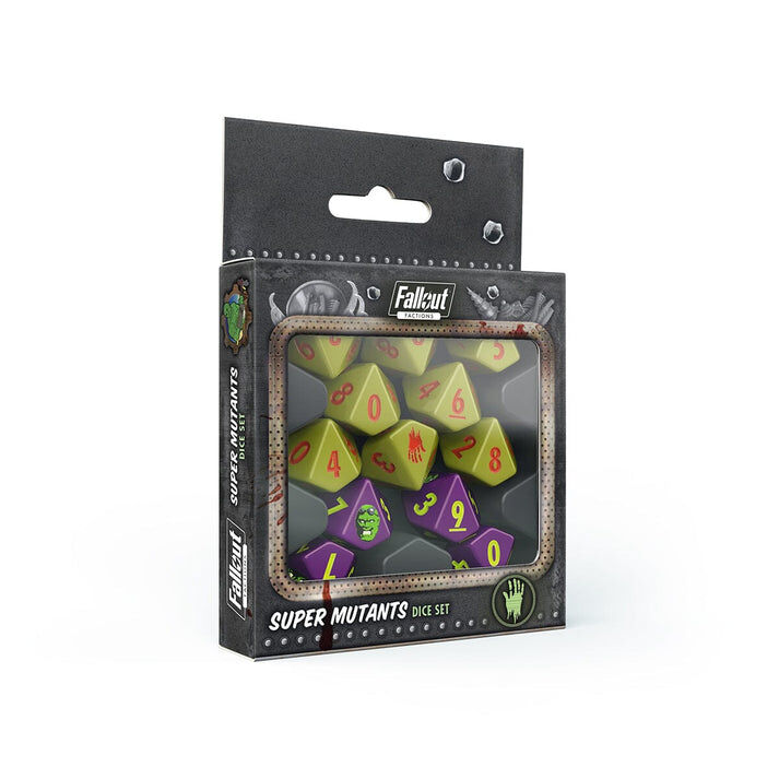 Fallout Factions: Dice Sets: Super Mutants Inhalt