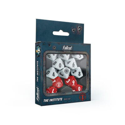 Fallout: Factions - Dice Set: The Institute Verpackung