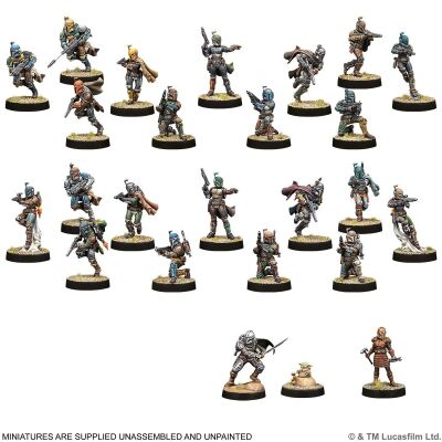 Star Wars: Legion - Mandalorian Army Box Inhalt