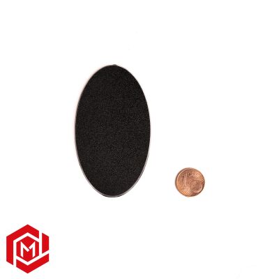 MODEL BASES [75x42mm / oval] - 20 Units