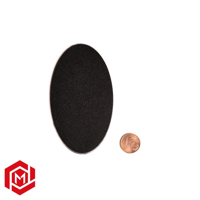 MODEL BASES [90x52mm / oval] - 15 Units