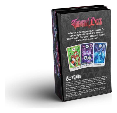D&amp;D 2024 Ravenloft: Horrors Within Tarokka Deck (Englisch)