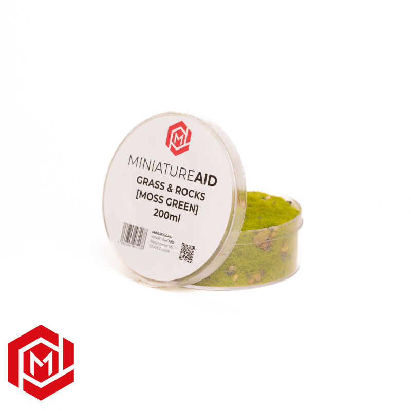 GRASS & ROCKS [Moss Green] - 200ml
