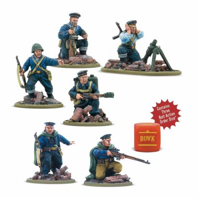 Soviet Naval Brigade Weapon Teams Inhalt