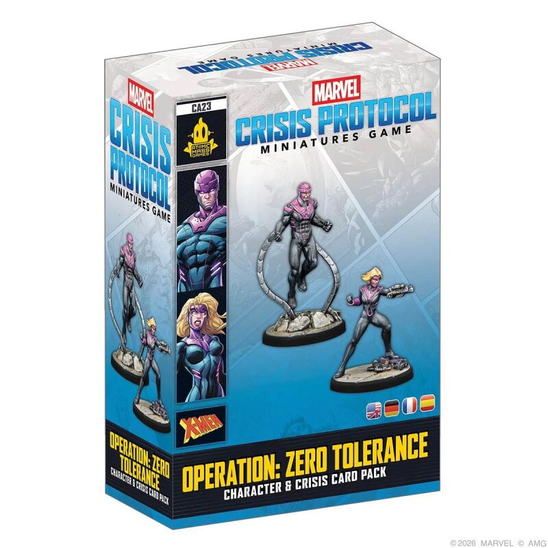 Marvel: Crisis Protocol – Operation: Zero Tolerance Character & Crisis Card Pack