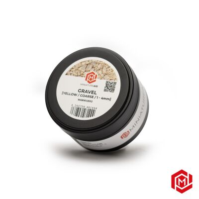 GRAVEL [YELLOW / COARSE / 1 - 5mm] - 100ml