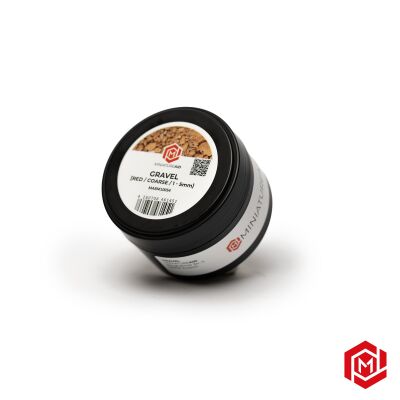 GRAVEL [RED / COARSE / 1 - 5mm] - 100ml