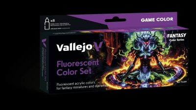 72.214 Game Color: Fluorescent Color Set (8x18ml)