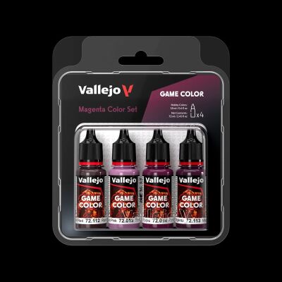 Game Color: Magenta Color Set (4x18ml) Front
