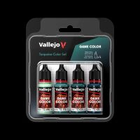 Game Color: Turqoise Color Set (4x18ml) Front