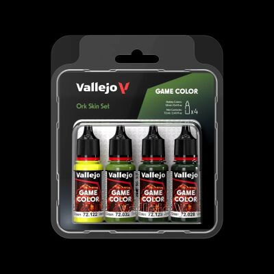 Game Color: Ork Skin Color Set (4x18ml) Front