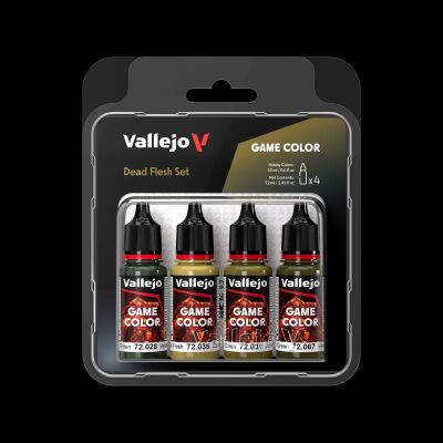 Game Color: Dead Flesh Color Set (4x18ml) Front