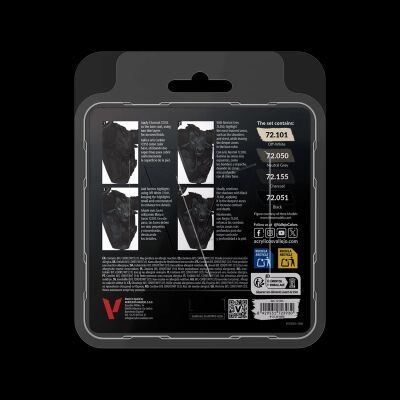 Game Color: Black Color Set (4x18ml)