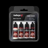 Game Color: Black Color Set (4x18ml) Front