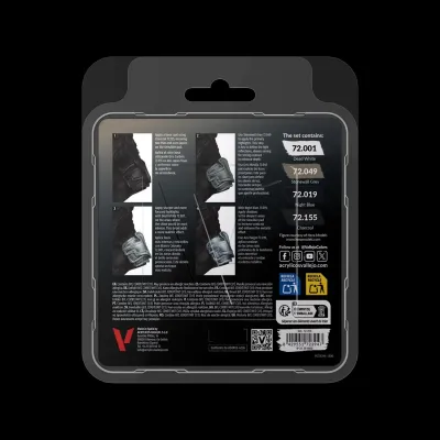 Game Color: Silver NMM Color Set (4x18ml)