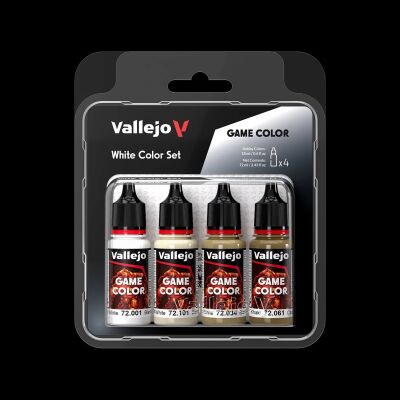 Game Color: White Color Set (4x18ml) Front