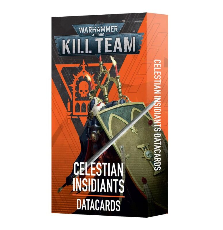 Kill Team Datenkarten: Celestia Insidiae (Englisch)