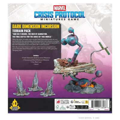 Marvel: Crisis Protocol &ndash; Dark Dimension Incursion Terrain Pack R&uuml;ckseite